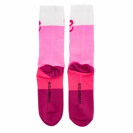 Barbie Silhouette Logo Crew Socks